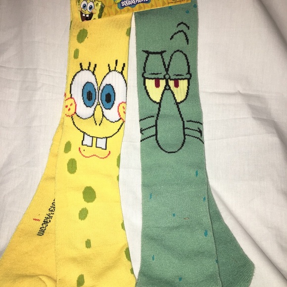 ❌SOLD❌Spongebob socks - Picture 2 of 7